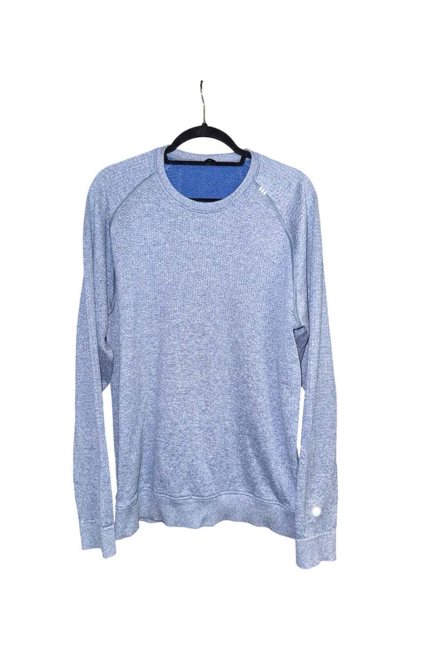 Lululemon Engineered Warmth Long-Sleeve Crew Size L Blue